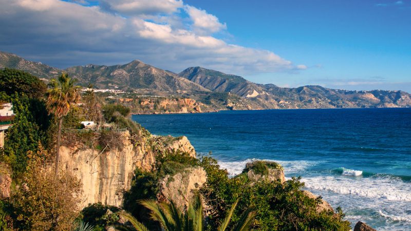 Malaga at the Costa-del-Sol Spain